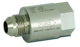 purge air check valve