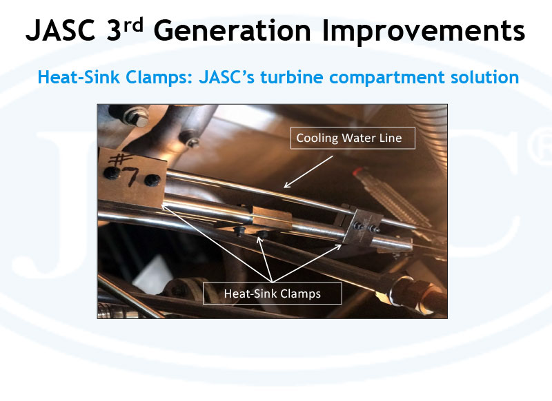 Heat-Sink Clamps: JASC's Turbine Compartment Solution